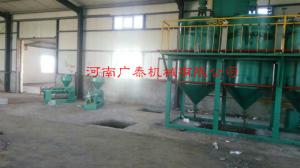 新疆塔城倪總榨油、精煉設(shè)備安裝